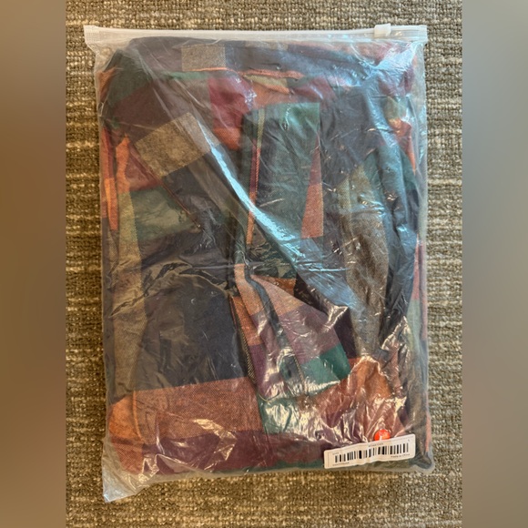 NWOT Midi length Fall Plaid Collared Dress, Button Down in Multiple Sizes - Picture 5 of 10